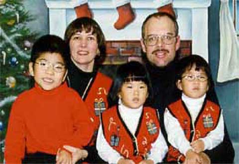 Family at Christmas