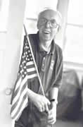 Man with Flag