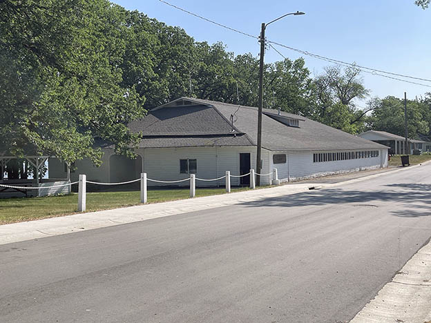 External view of Barrett Lakeside Pavilion