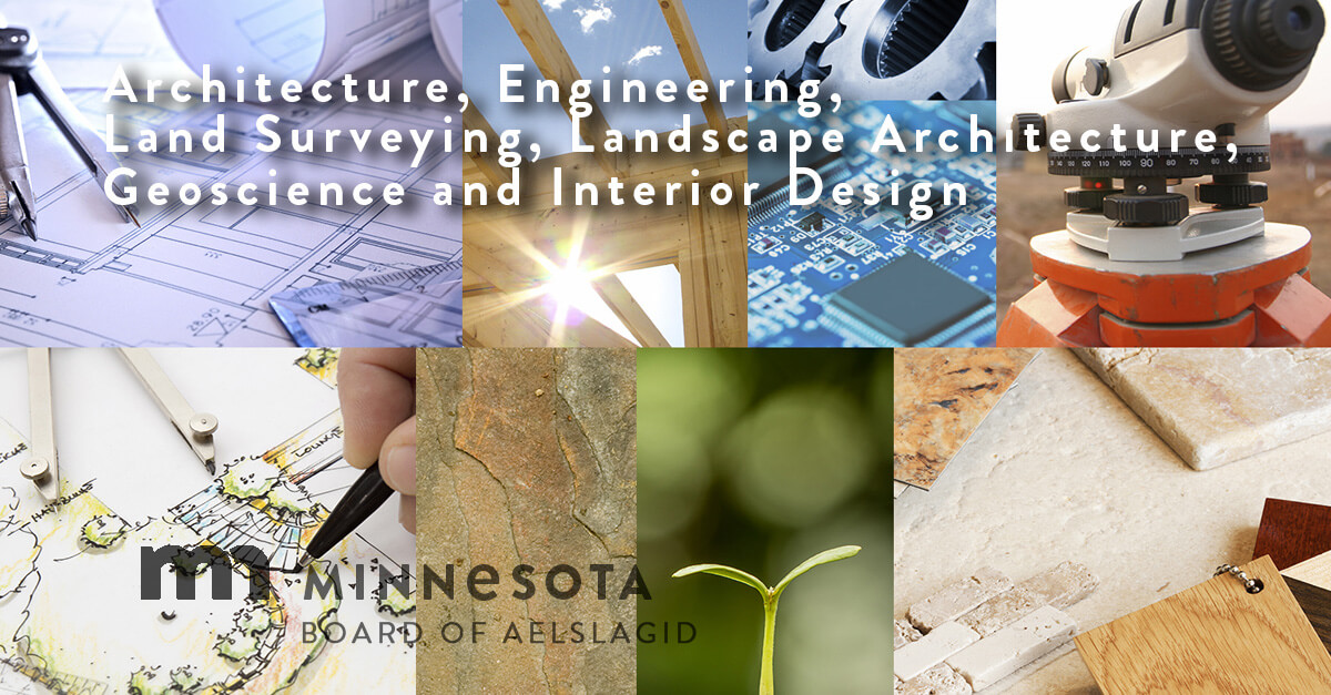 State Licensure Boards Minnesota Board Of Architecture - state licensure boards minnesota board of architecture engineering land surveying landscape architecture geoscience and interior design