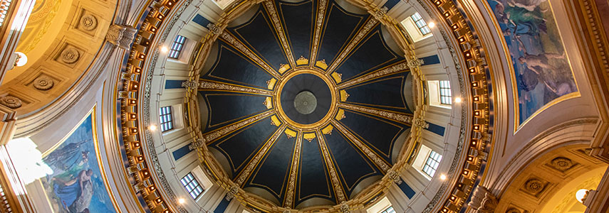 photo of Minnesota State Capitol's rotunda