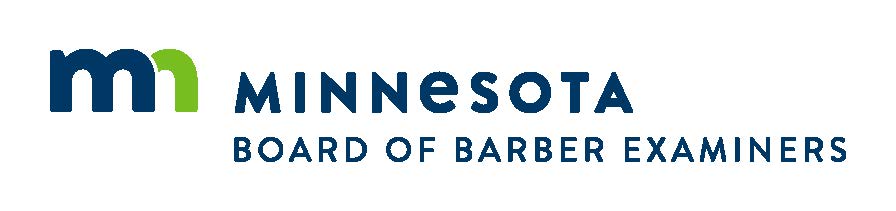 The Minnesota Board of Barber Examiners printed logo