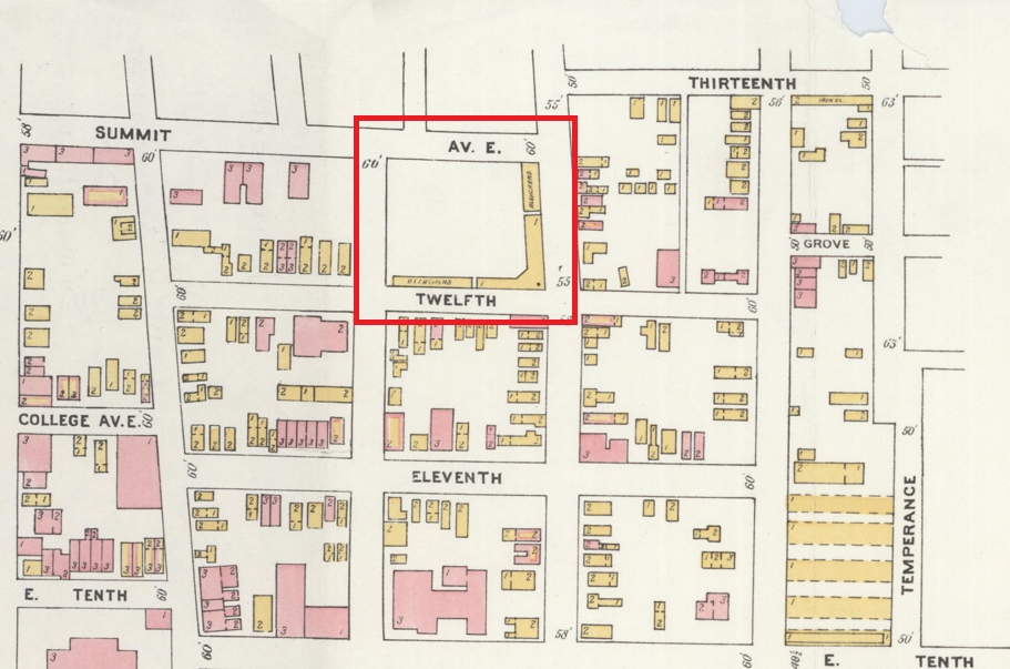 Baseball park fire map