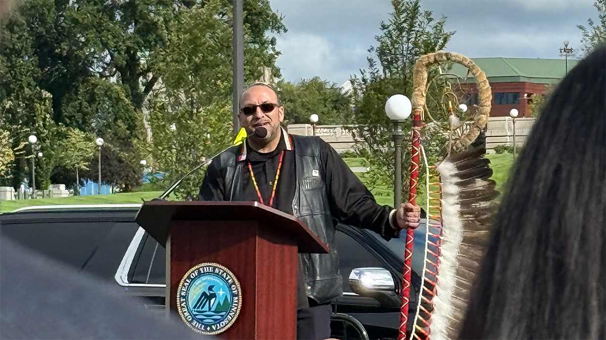Feature image for Tribal Flag Plaza Flag-Raising Ceremony