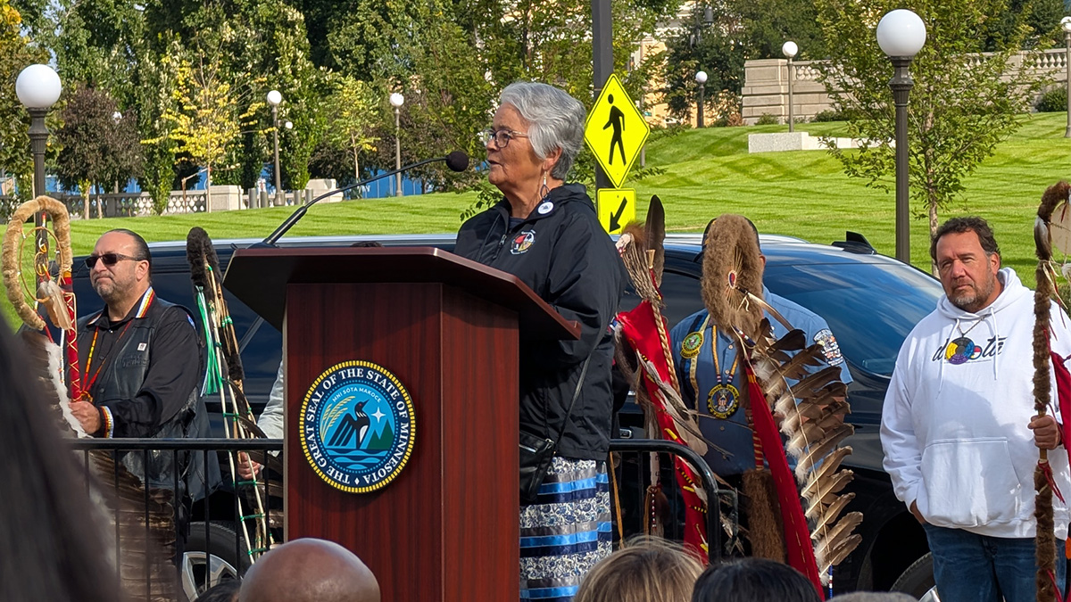 Feature image for Tribal Flag Plaza Flag-Raising Ceremony