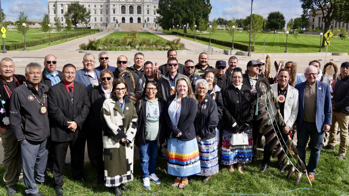 Feature image for Tribal Flag Plaza Flag-Raising Ceremony