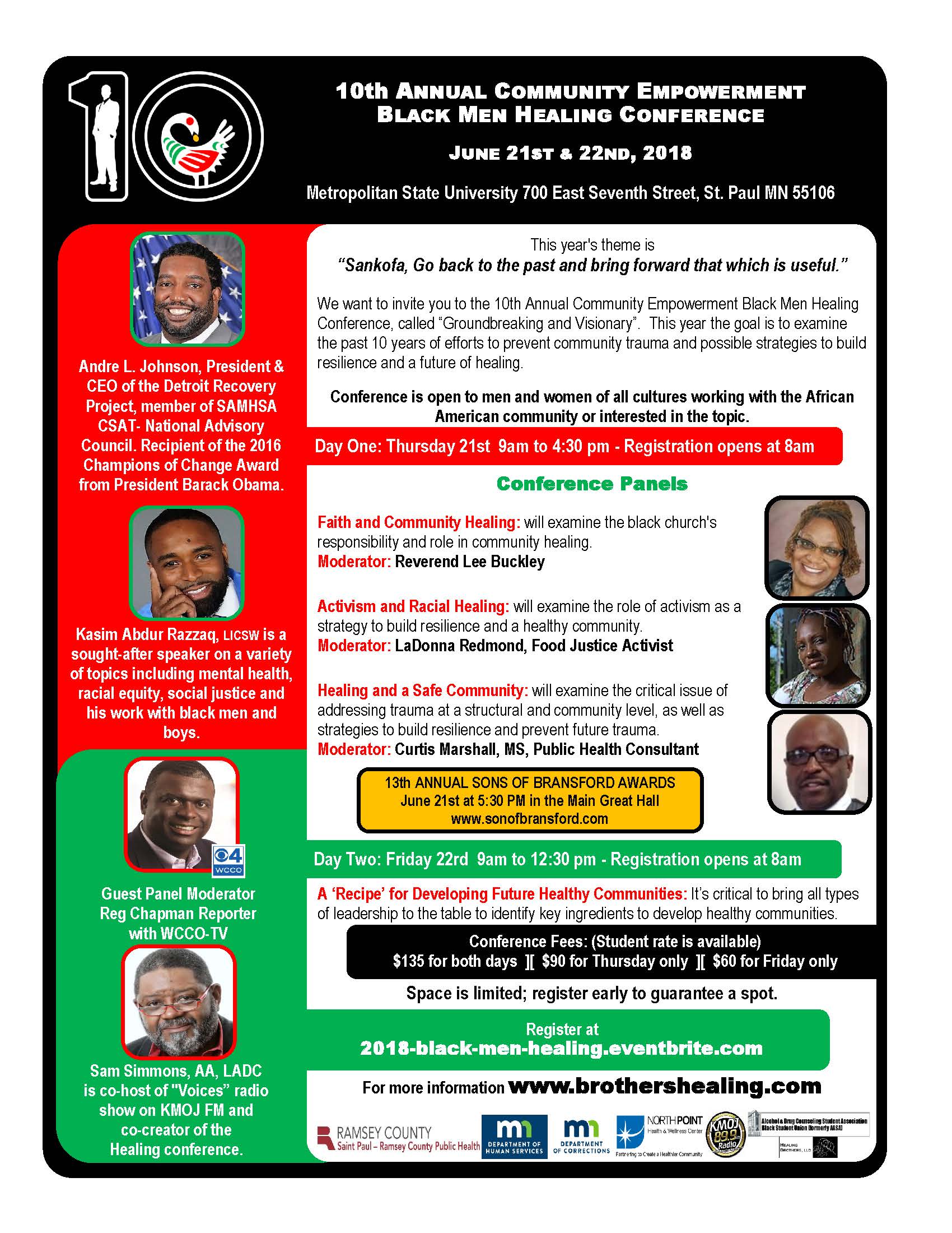 Feature image for  2018 Black Men Healing Conference