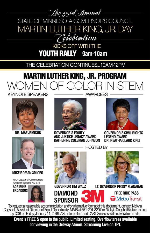 Feature image for 2019 MLK Day Celebration 