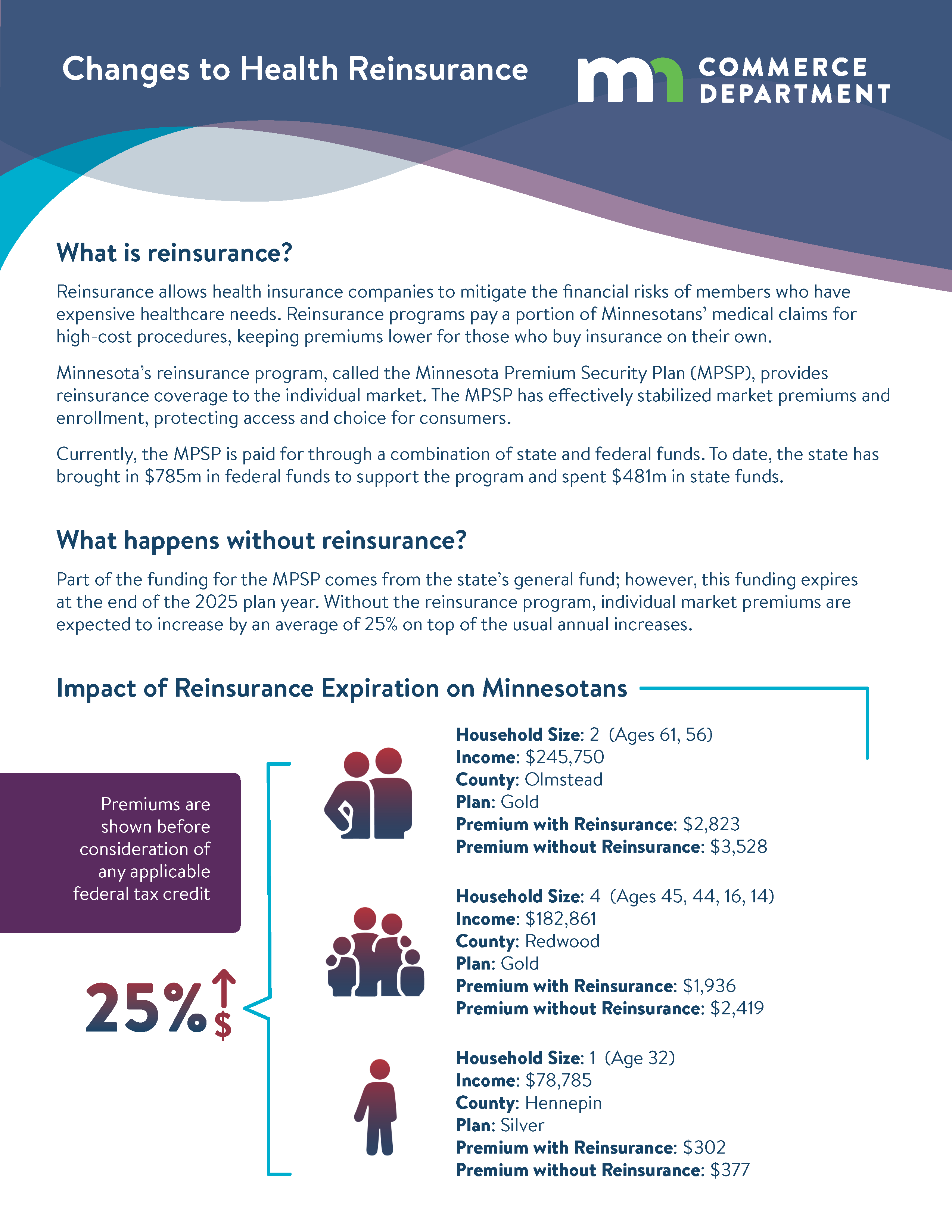 changes to health reinsurance flyer thumbnail