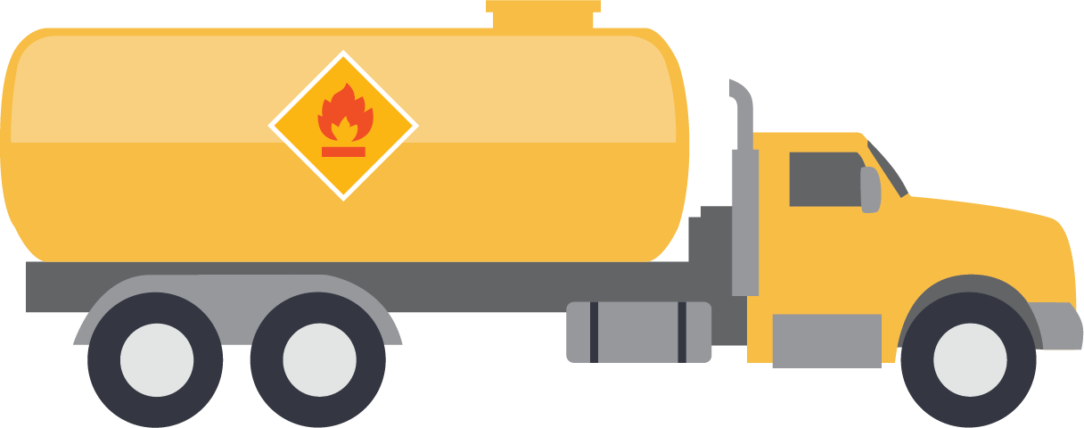 Propane delivery truck 01