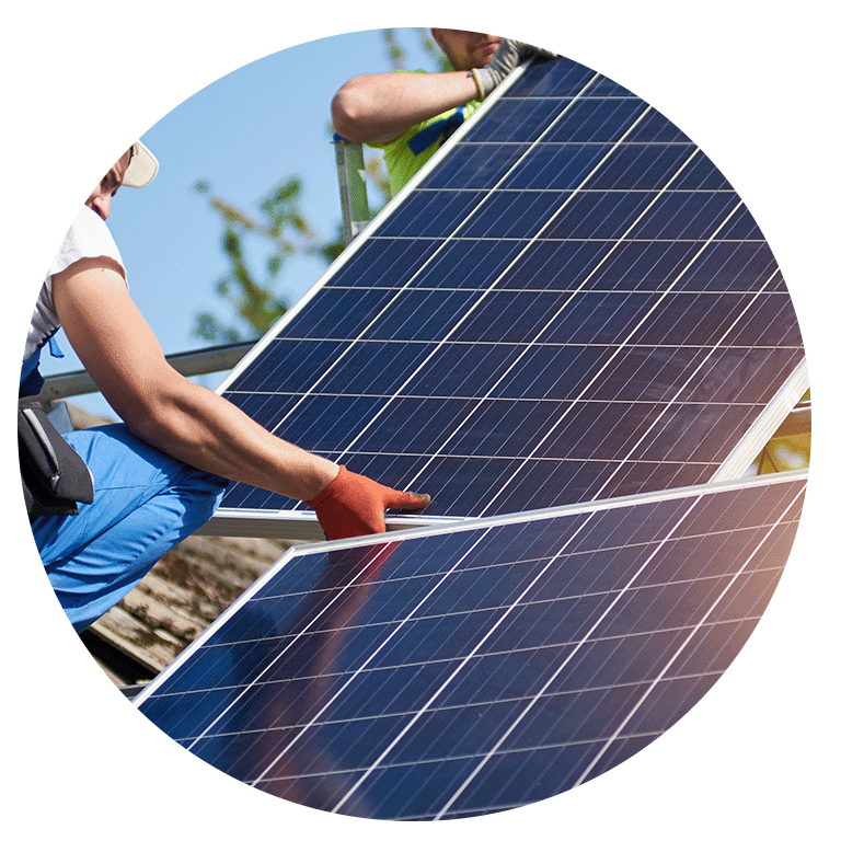 solar panel install
