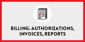 Billing: Authorizations, Invoices, Reports