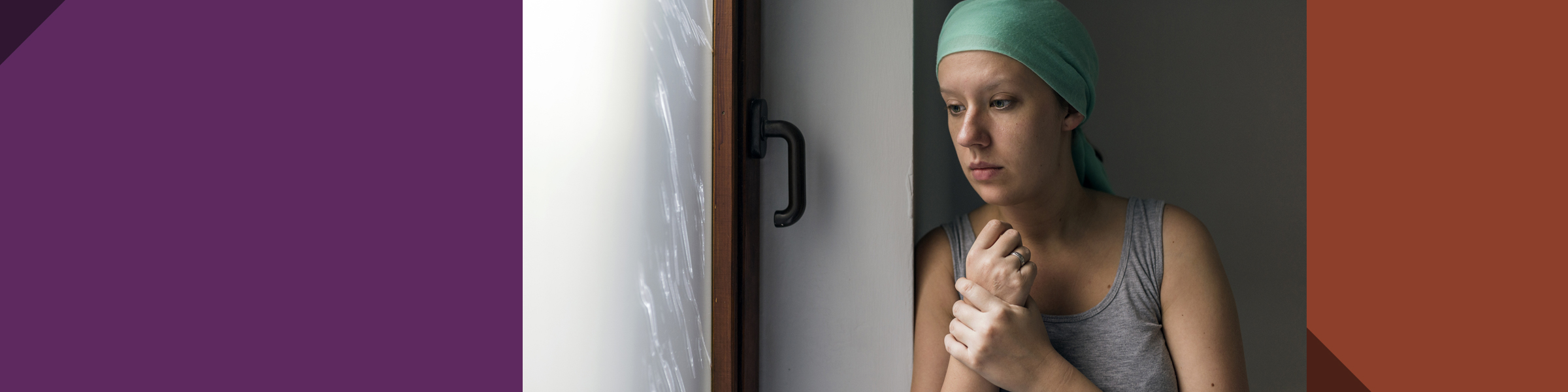 young woman cancer patient
