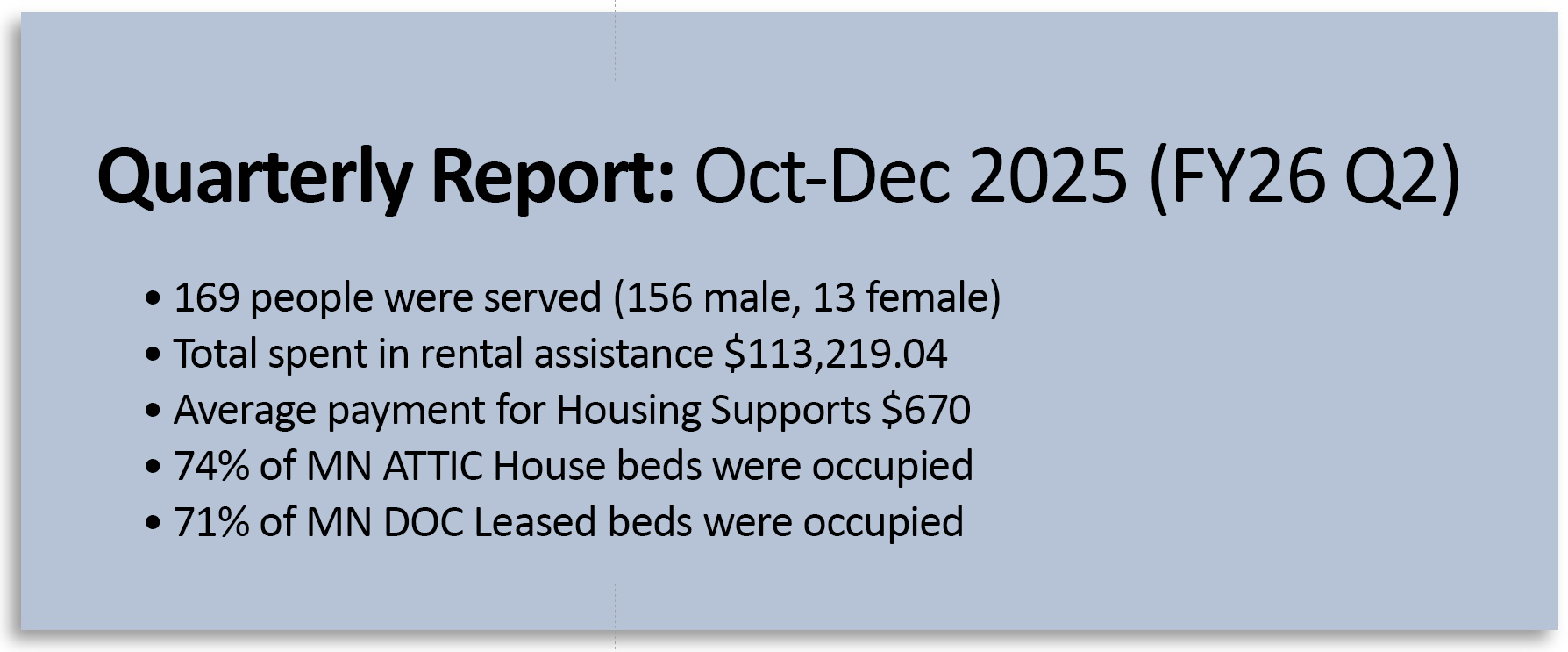 Quarterly Report Oct-Dec 2025 - FY26 Q2
