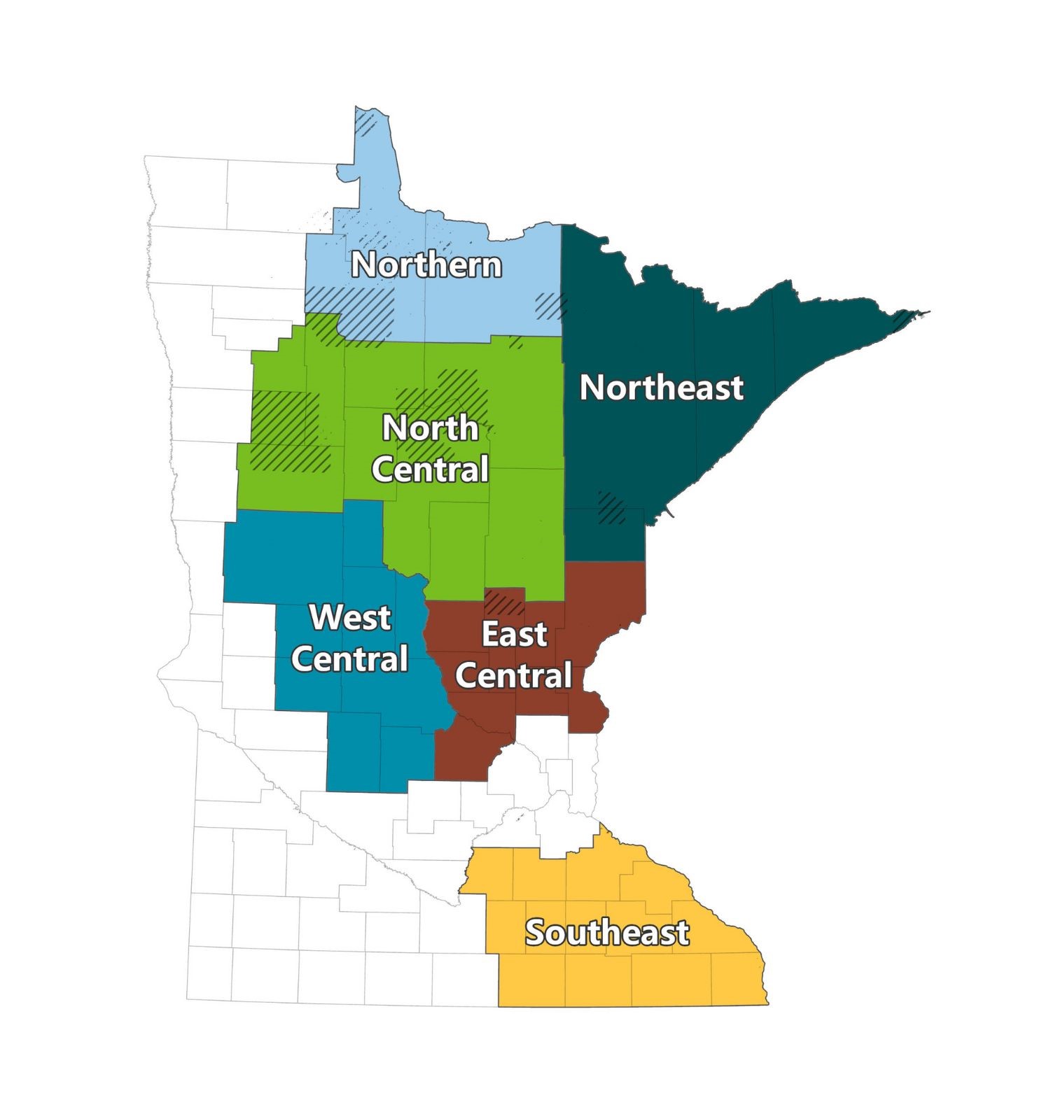 MFRC Landscape Regions Map
