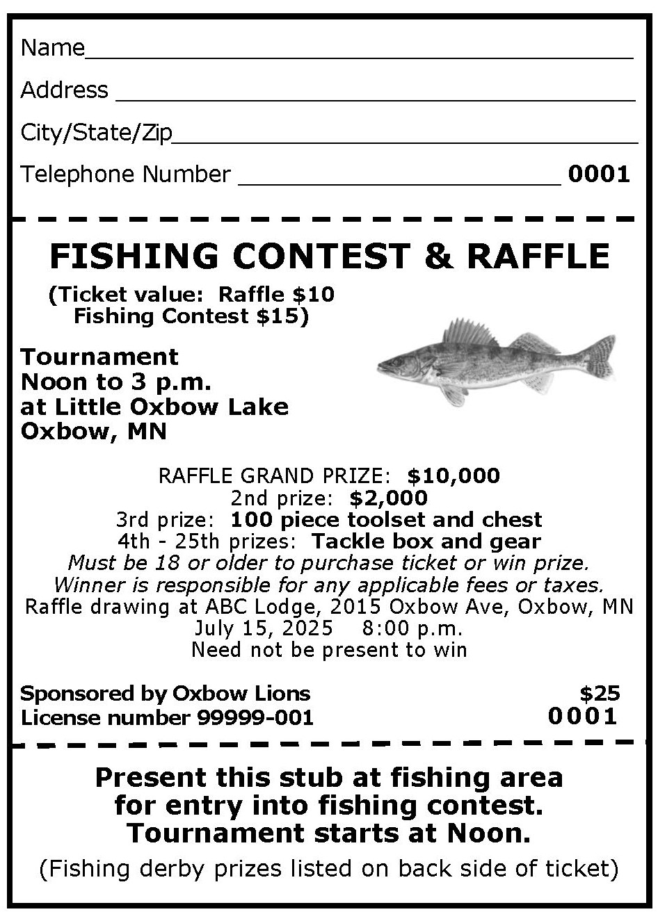 Fishing Contest