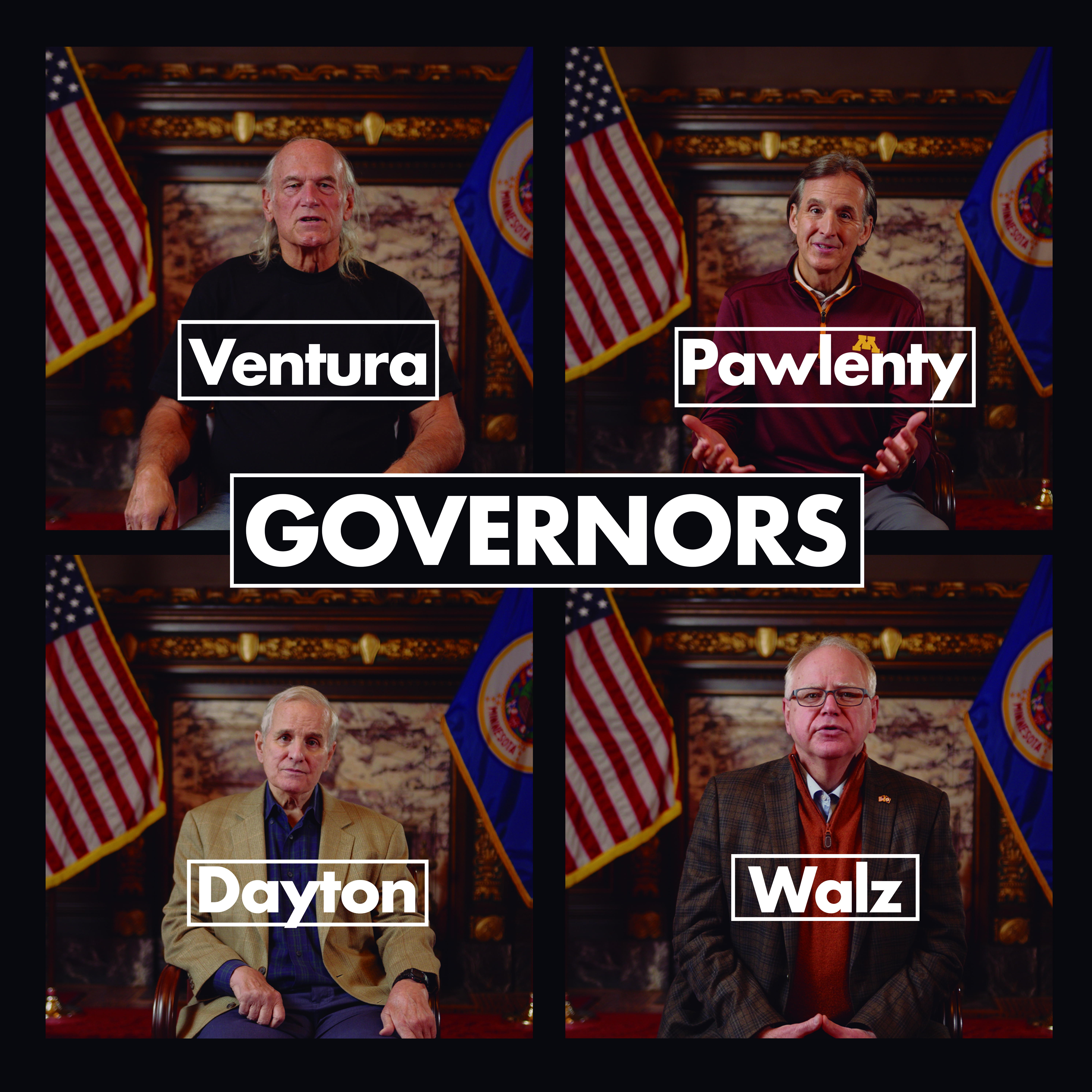 Feature image for Governors Walz, Dayton, Pawlenty, Ventura Launch Nonpartisan PSA Calling for Civility around Election