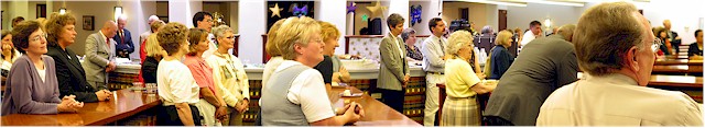 Party Guests (panoramic view)