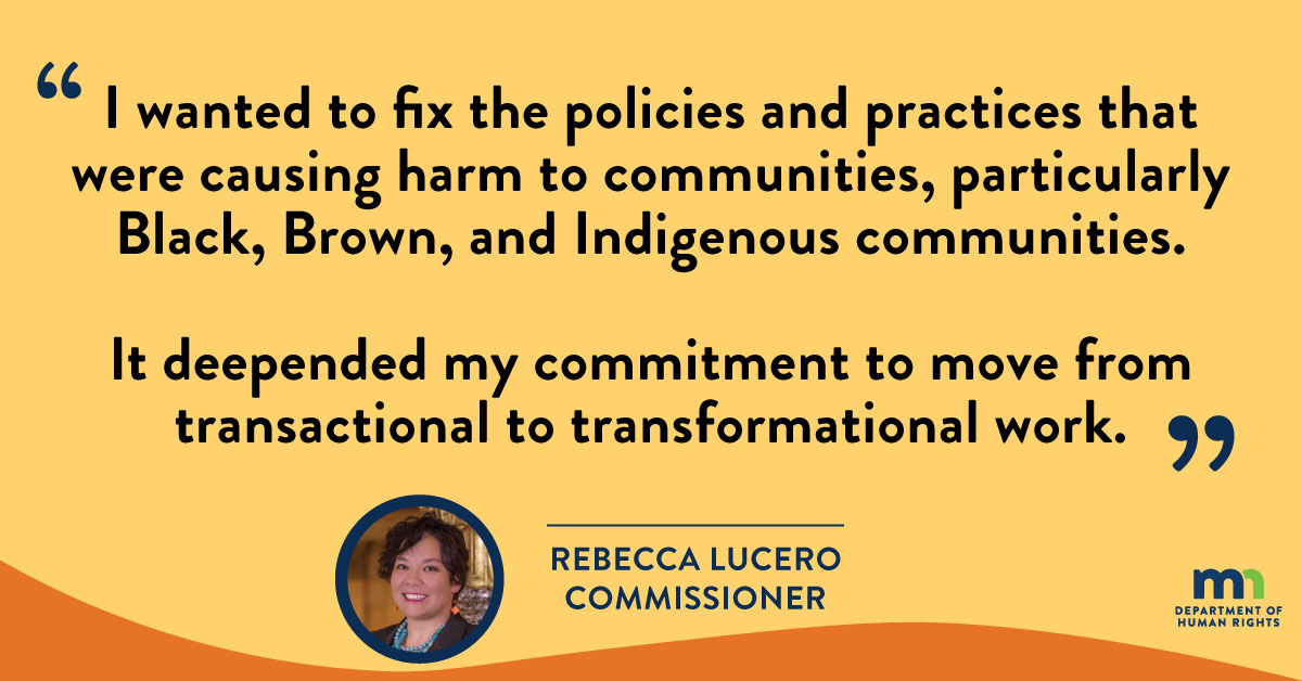 Commissioner's Quote for Changemaker