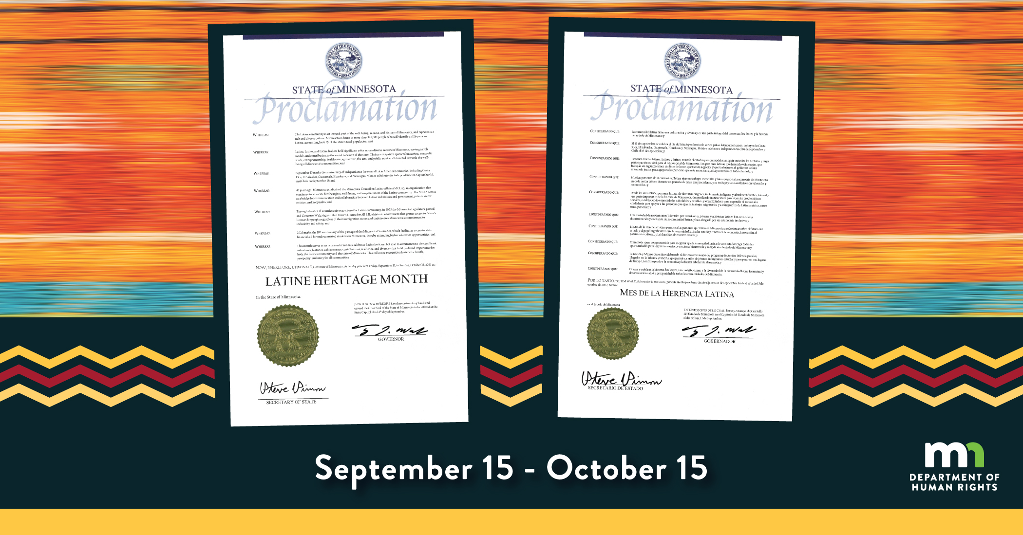 Latine Heritage Month Graphic