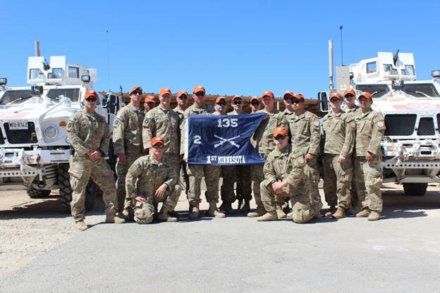 Soldiers of the Mankato-based 2nd Battalion, 135th Infantry Regiment (2-135 IN )