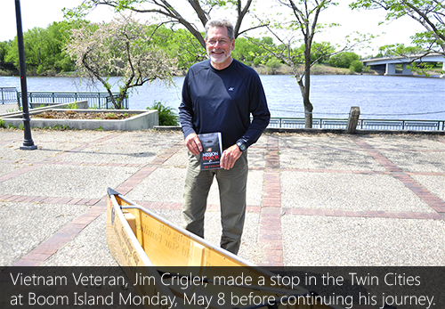Jim Crigler at Boom Island