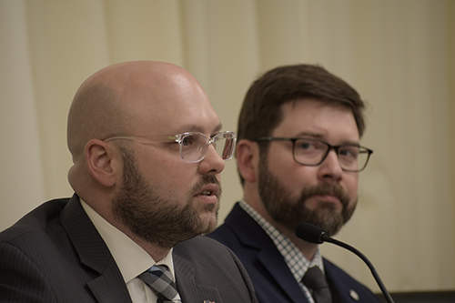 MDVA Staff at Committee Hearing