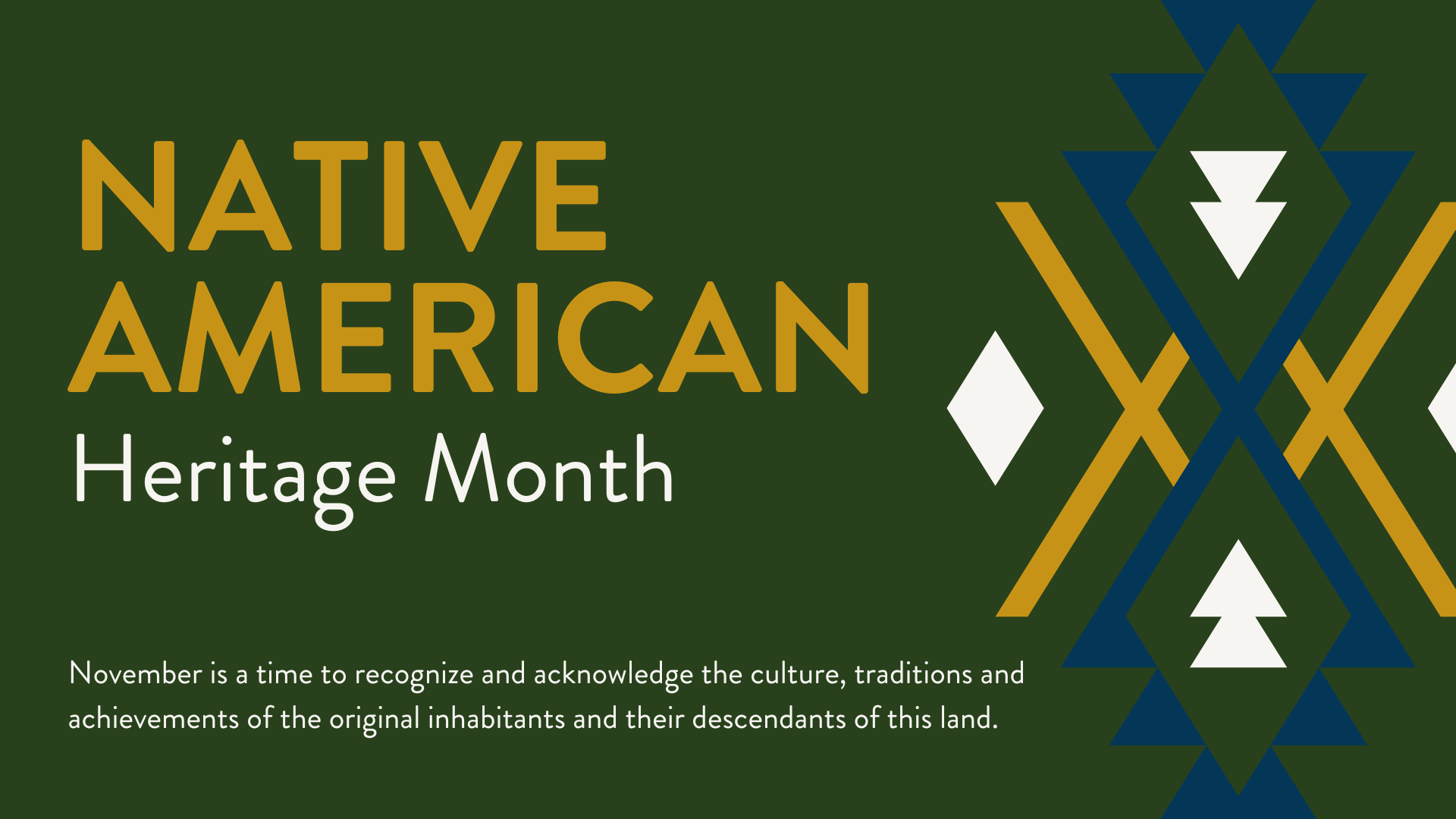 Native American Heritage Month