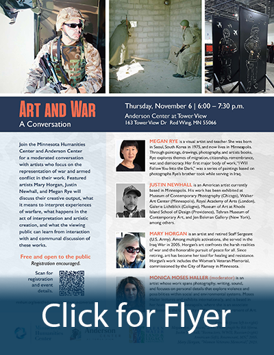 Art and War flyer