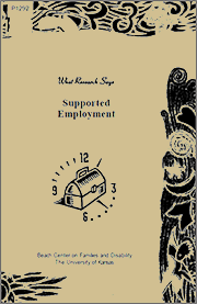 Supported Employment Report Cover