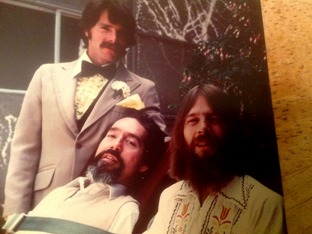 The wedding of my uncle, Mark Roberts