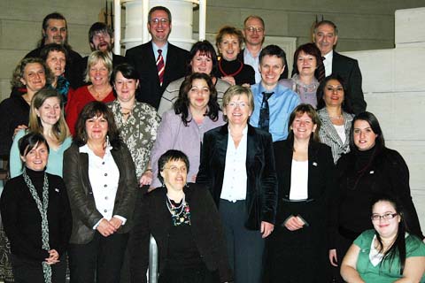 MP Ivan Lewis and UK Partners Grads