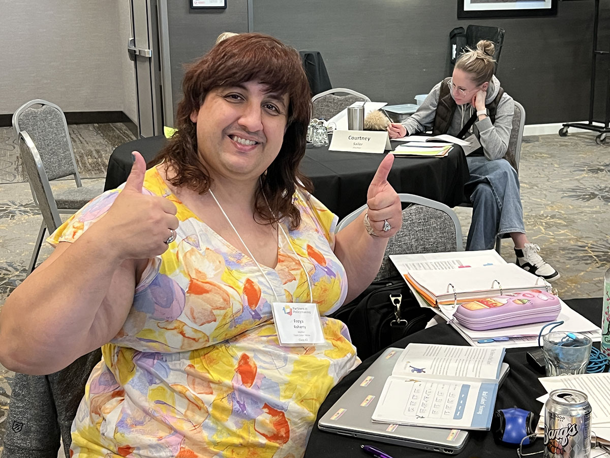 Class 42 January Session - thumbs up from a class particiapnt