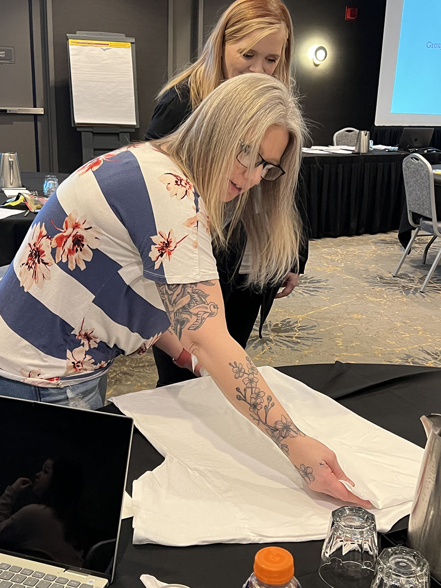 Class 42 January Session - working with a large sheet of paper