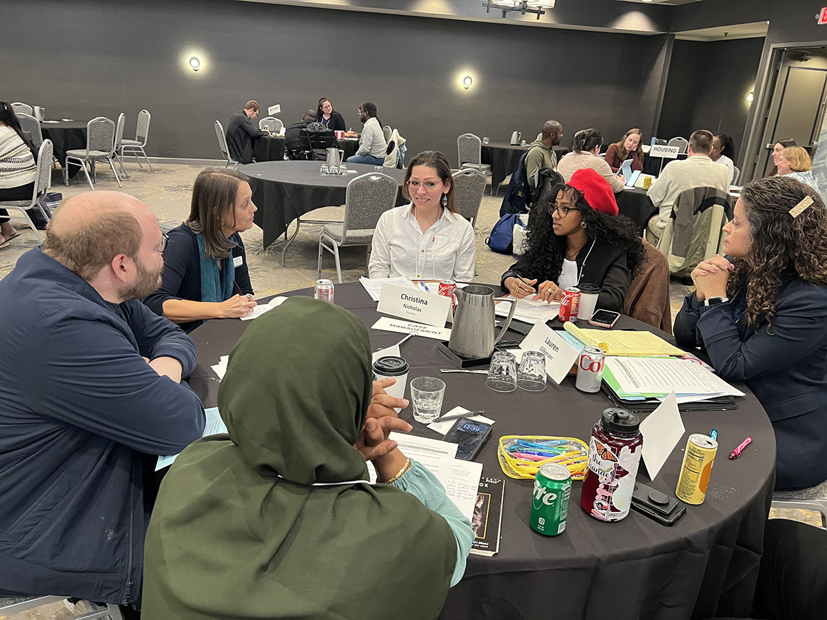 Class 43 room full of participants