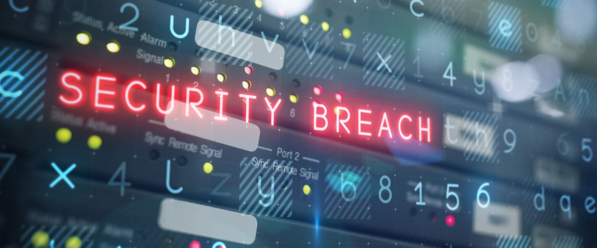 A server with the words 