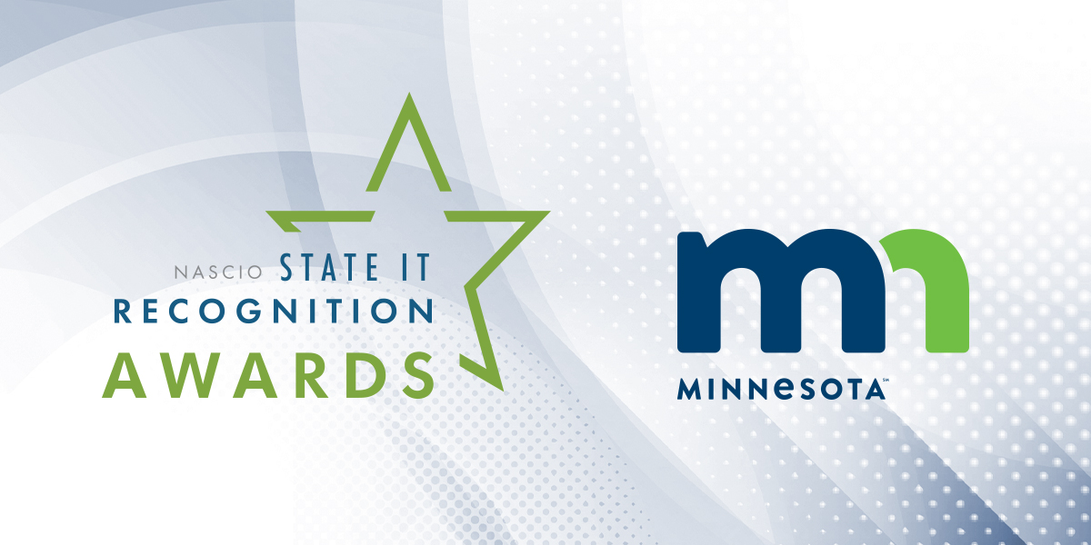 A star accompanied by the text: NASCIO State IT Recognition Awards
