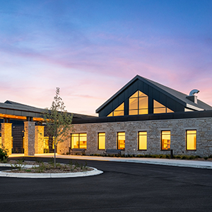 Photo of the recently opened Veterans home in Bemidji, Minnesota