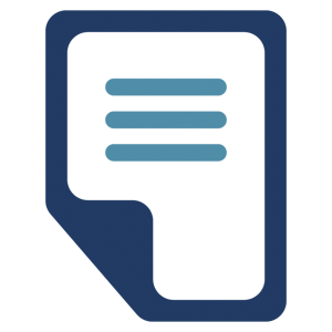 An icon of a document