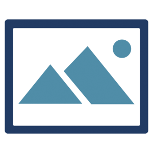 An icon of a placeholder image