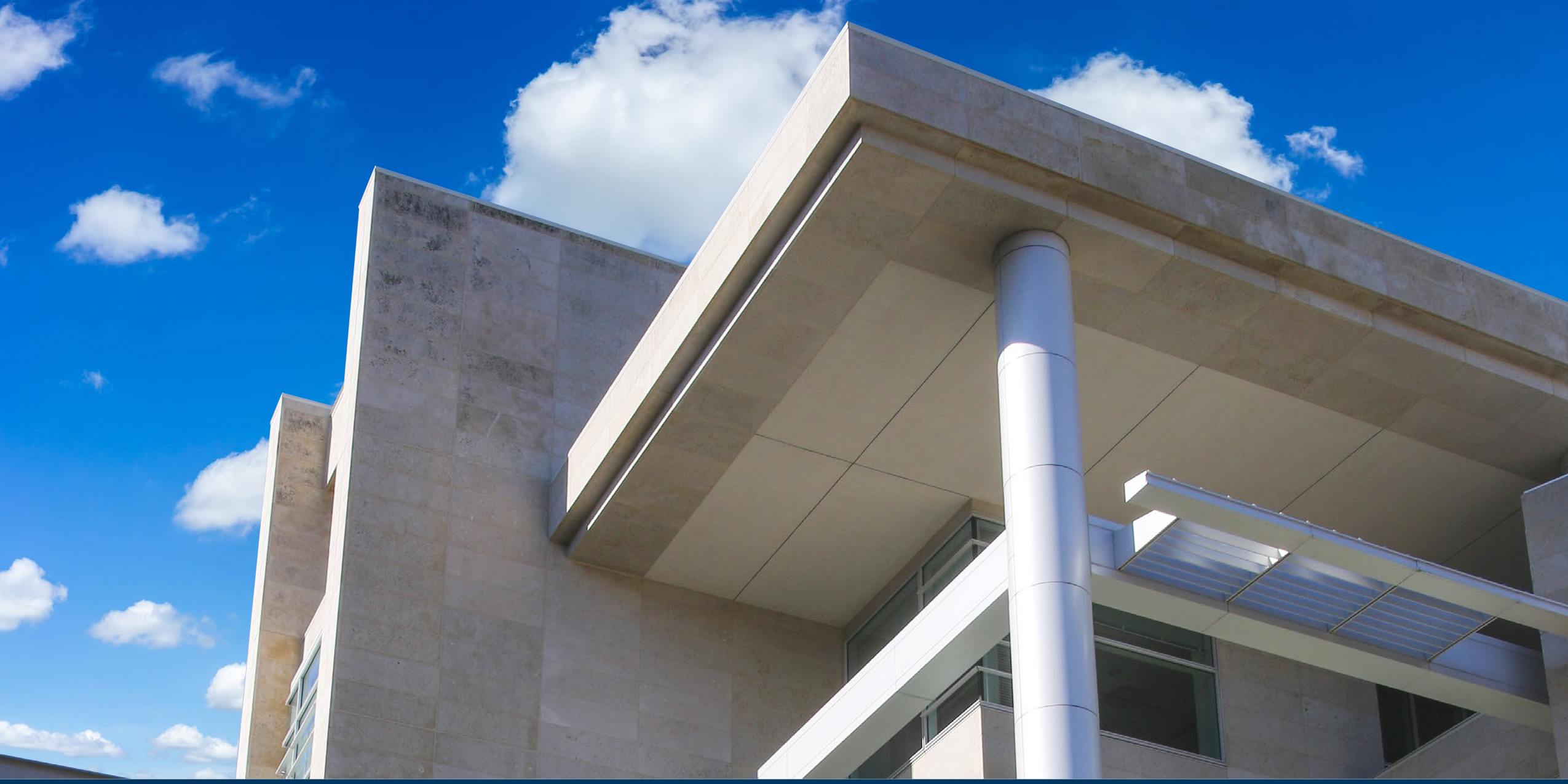 Minnesota's Department of Health building with blue sky in the behind it.
