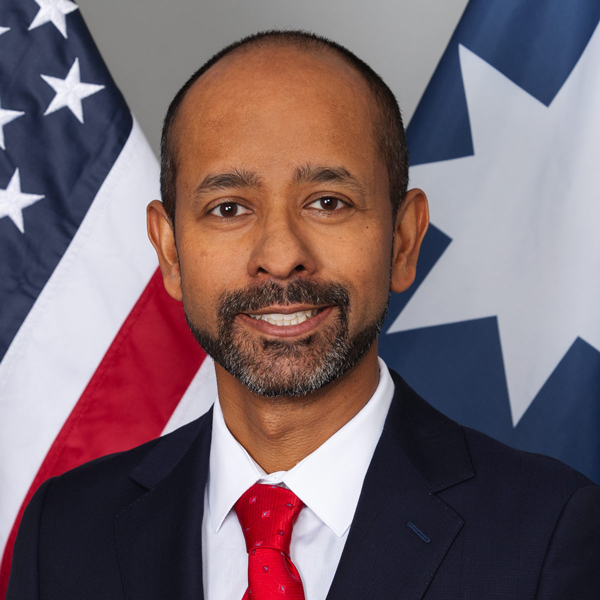 Headshot of HSDS CBTO, Raja Viswanathan