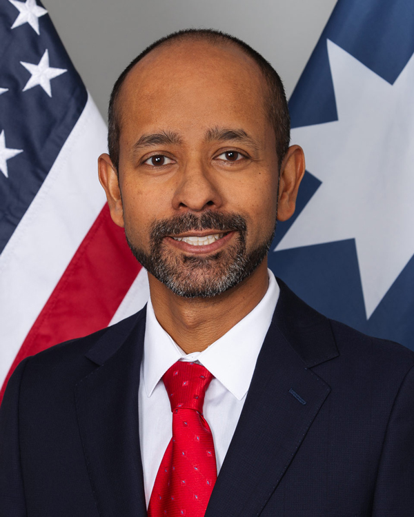Headshot of HSDS CBTO, Raja Viswanathan