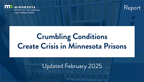 Crumbling Conditions Create Crisis in Minnesota Prisons