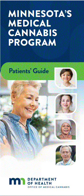 Medical Cannabis Patient Guide brochure cover Medical Cannabis Patient Guide brochure cover