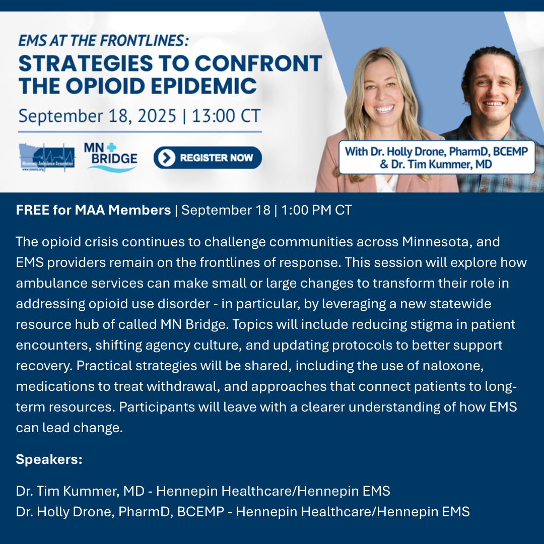 EMS at the Frontlines: Strategies to Confront the Opioid Epidemic
