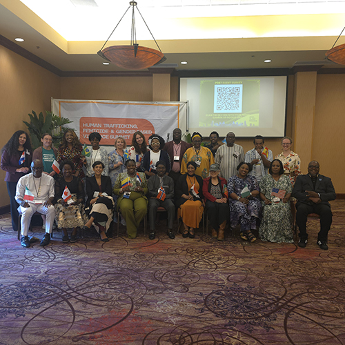 Photo at Human Trafficking Summit