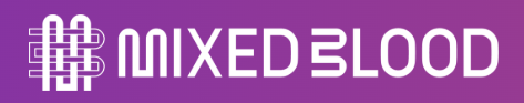 Logo for Mixed Blood