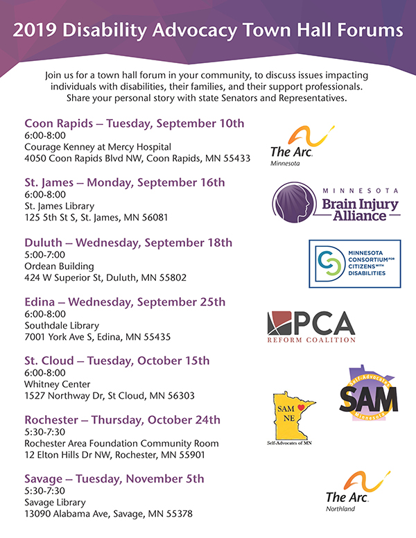 2019-Disability-Advocacy-Town-Hall-Forum-Flyer