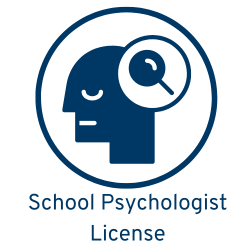 icon for school psychologist license